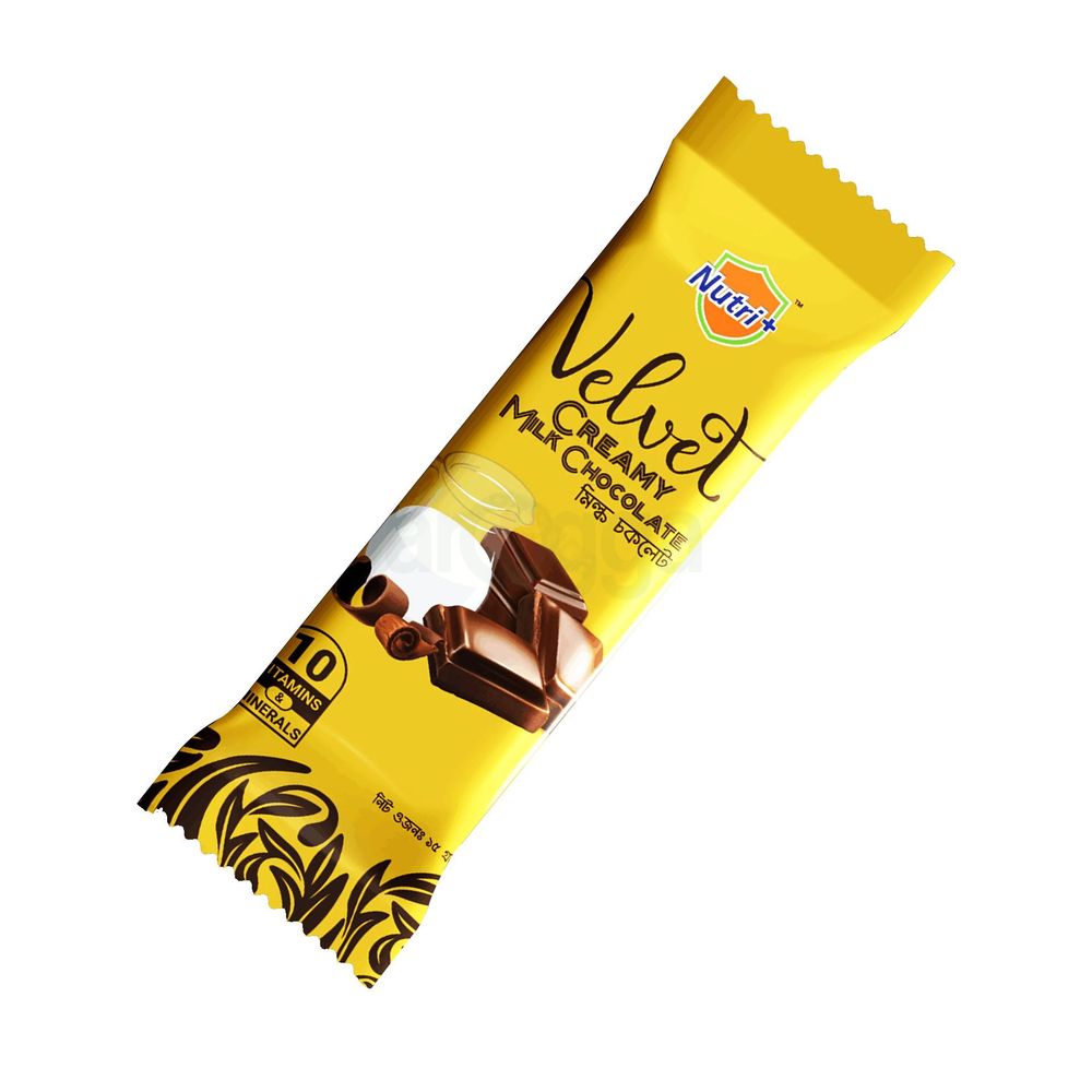 Nutri+ Velvet Creamy Milk Chocolate 15gm Pack  