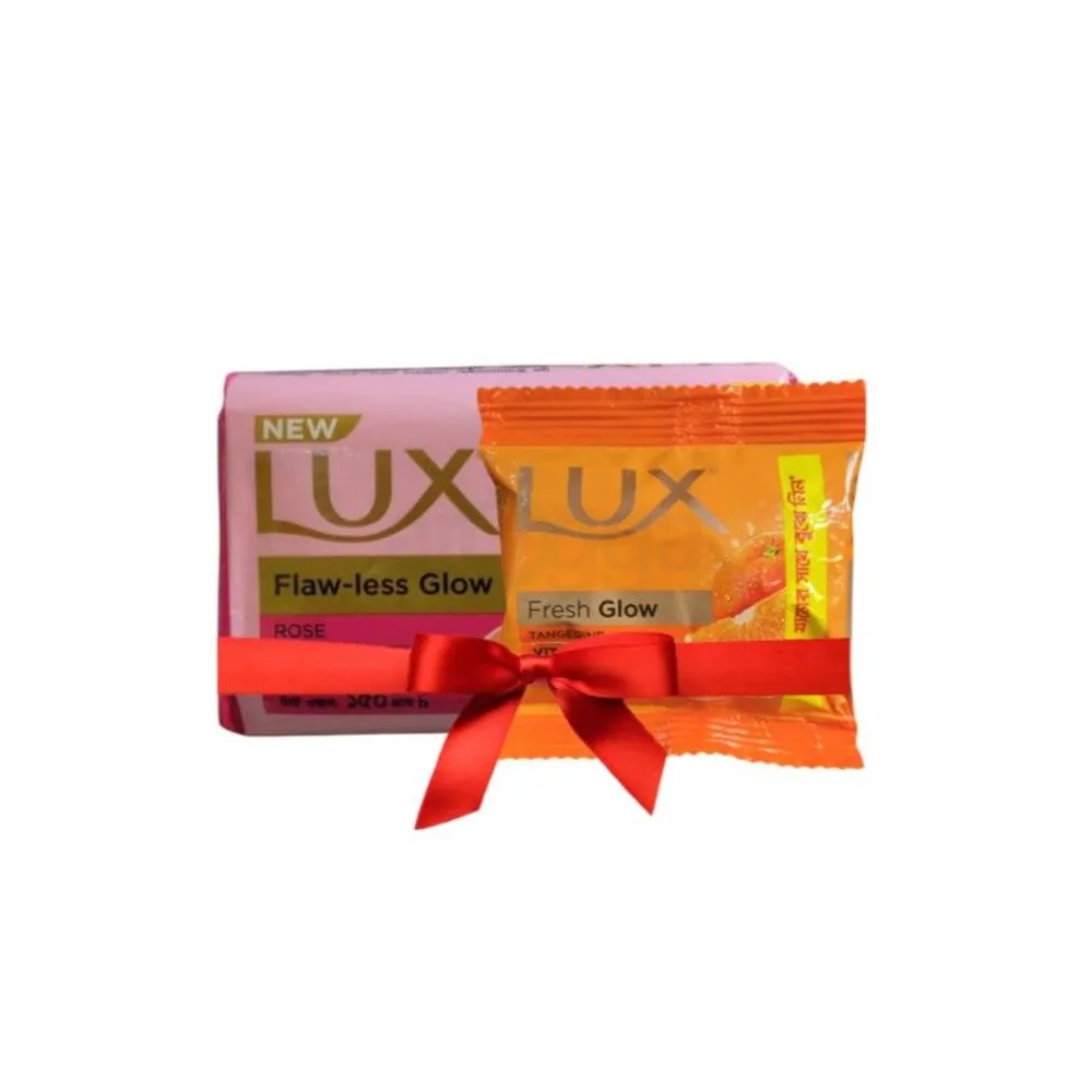 Lux Soap Bar Flawless Glow 150g (35g Soap Bar Free)  