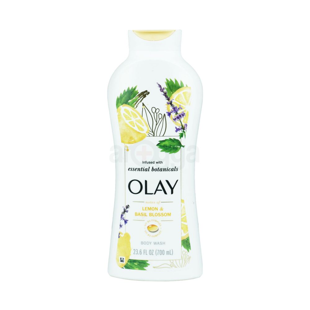Olay Fresh Outlast Notes Of Lemon & Basil Blossom Body Wash  