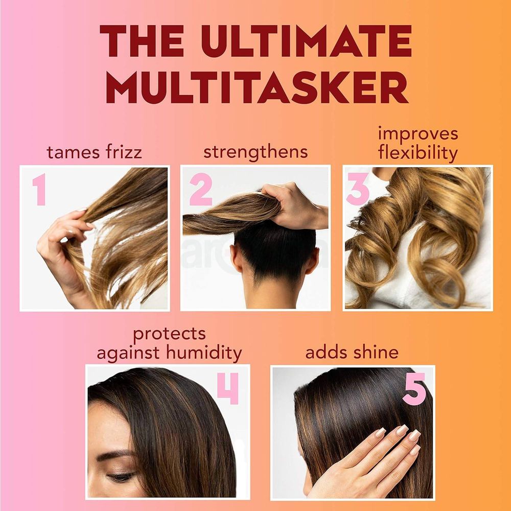 OGX 5 in 1 Benefits Frizz Free Keratin Smoothing Oil Hair Spray  