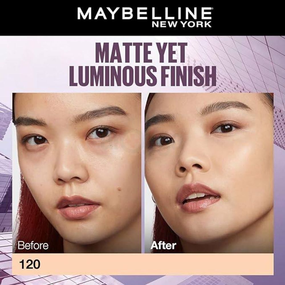 Maybelline Superstay Up To 30H Lumi Matte SPF 16 Foundation Shade - 120  