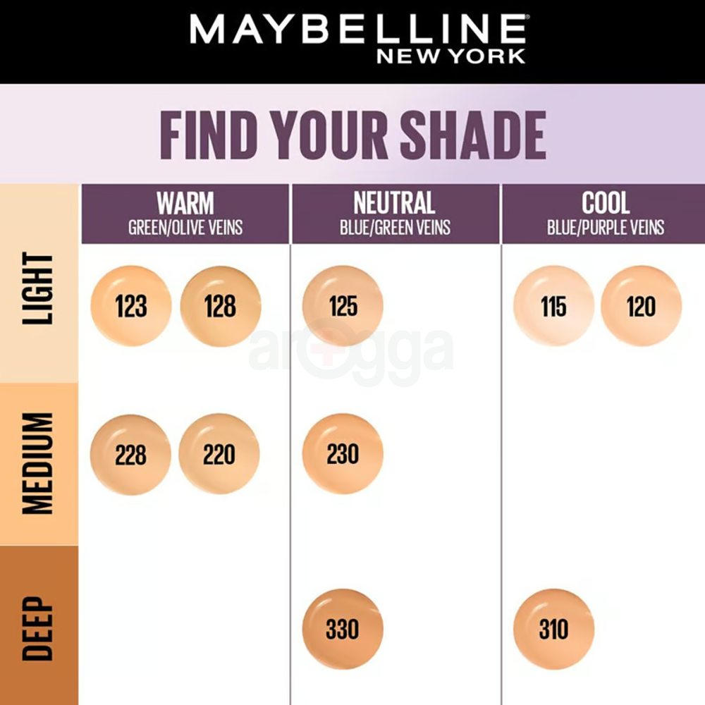 Maybelline Superstay Up To 30H Lumi Matte SPF 16 Foundation Shade - 220  