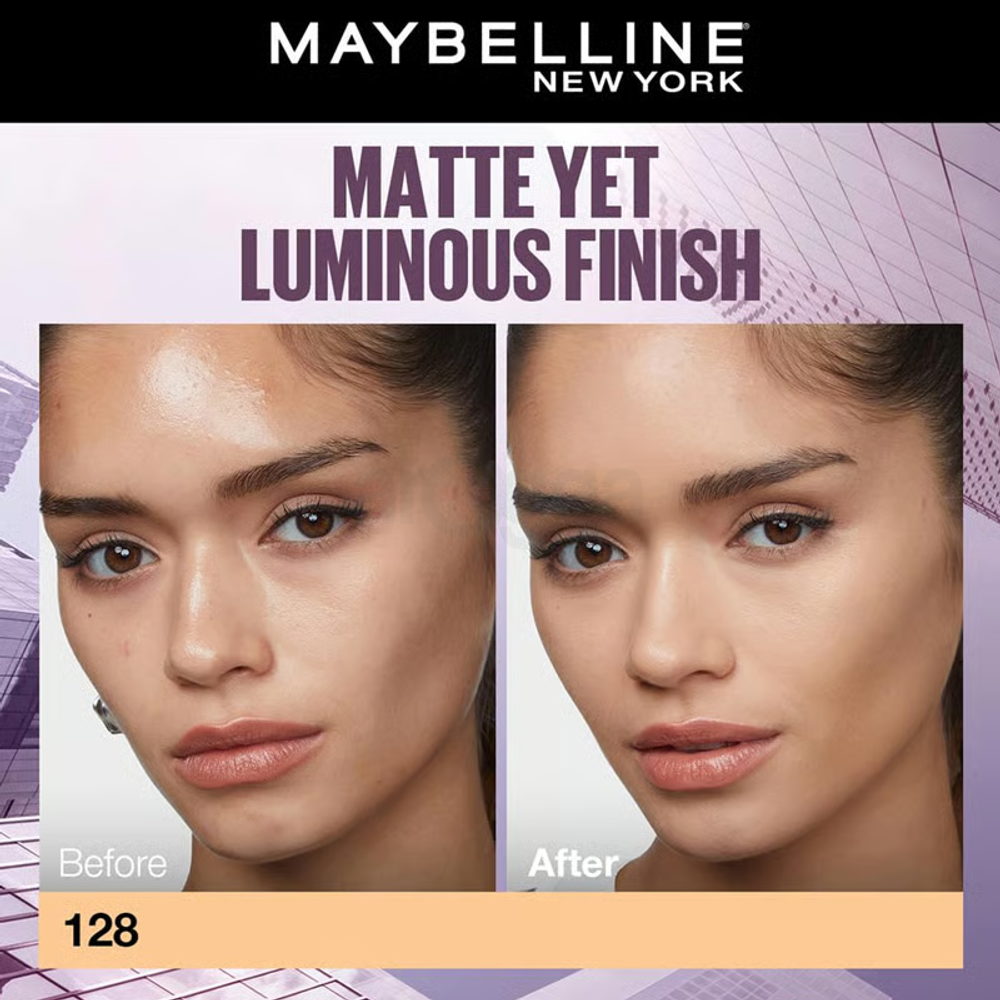 Maybelline Superstay Up To 30H Lumi Matte SPF 16 Foundation Shade - 128  