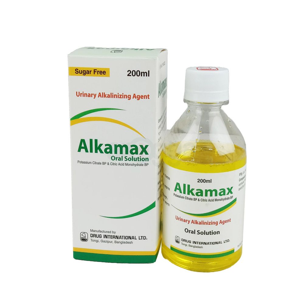 Alkamax (1500mg+250mg)/5ml Oral Solution - Arogga Online Pharmacy