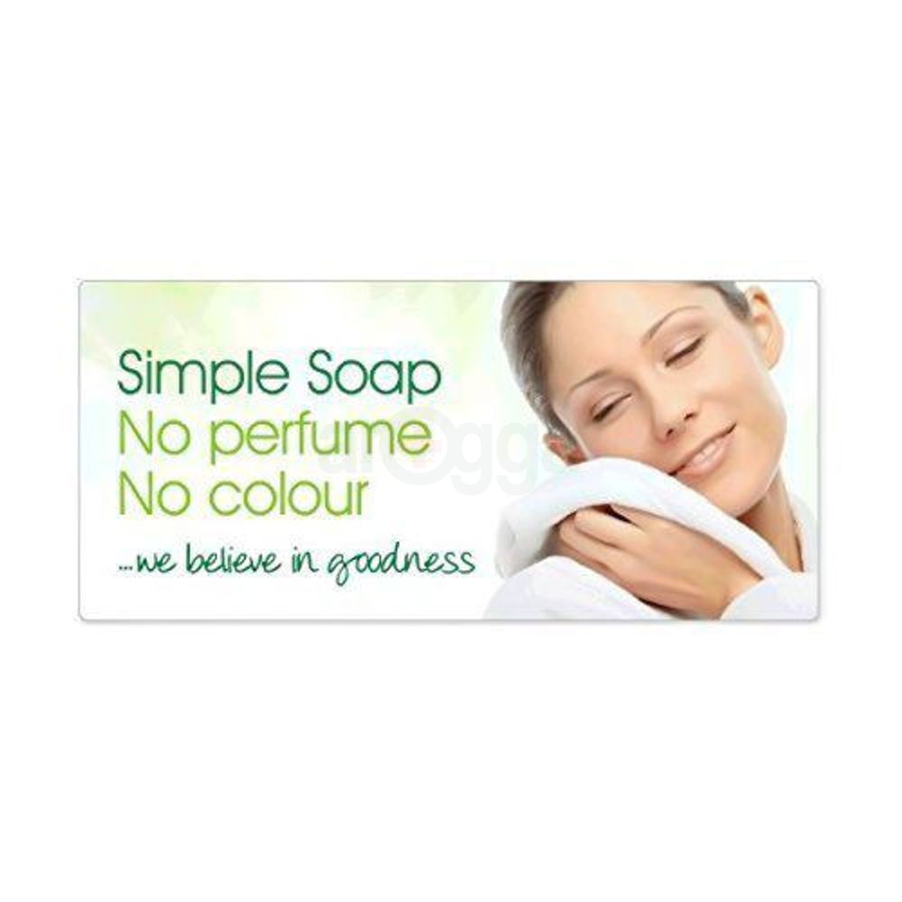 Simple Pure Soap for Sensitive Skin 2 x 100g  