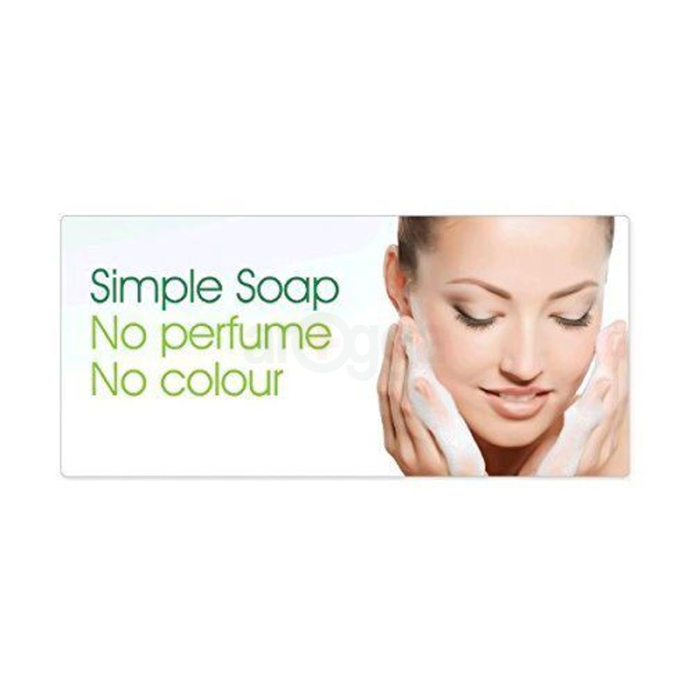 Simple Pure Soap for Sensitive Skin 2 x 100g  