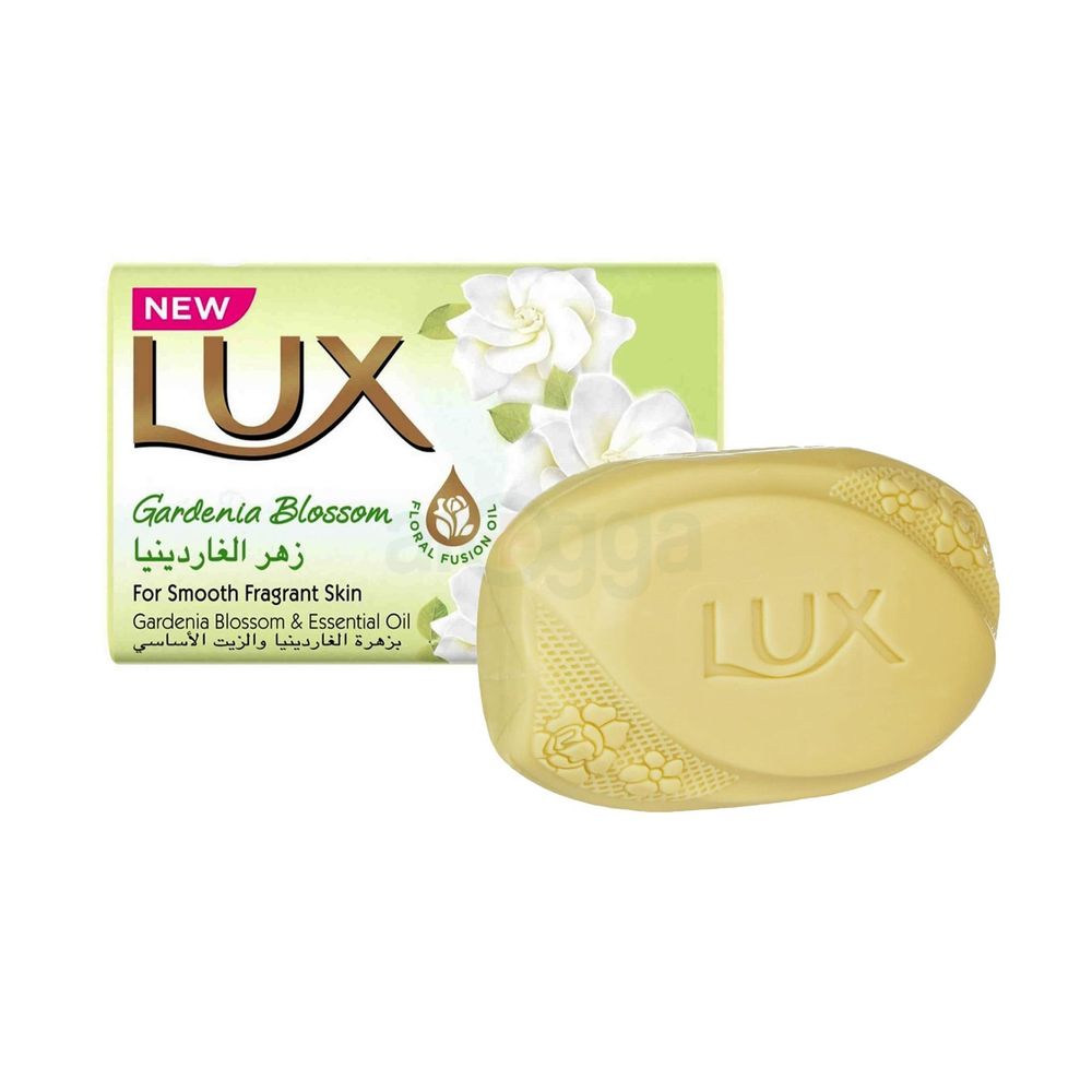 Lux Gardenia Blossom Bar Soap for Smooth Fragrant Skin (Made in Saudi Arabia)  