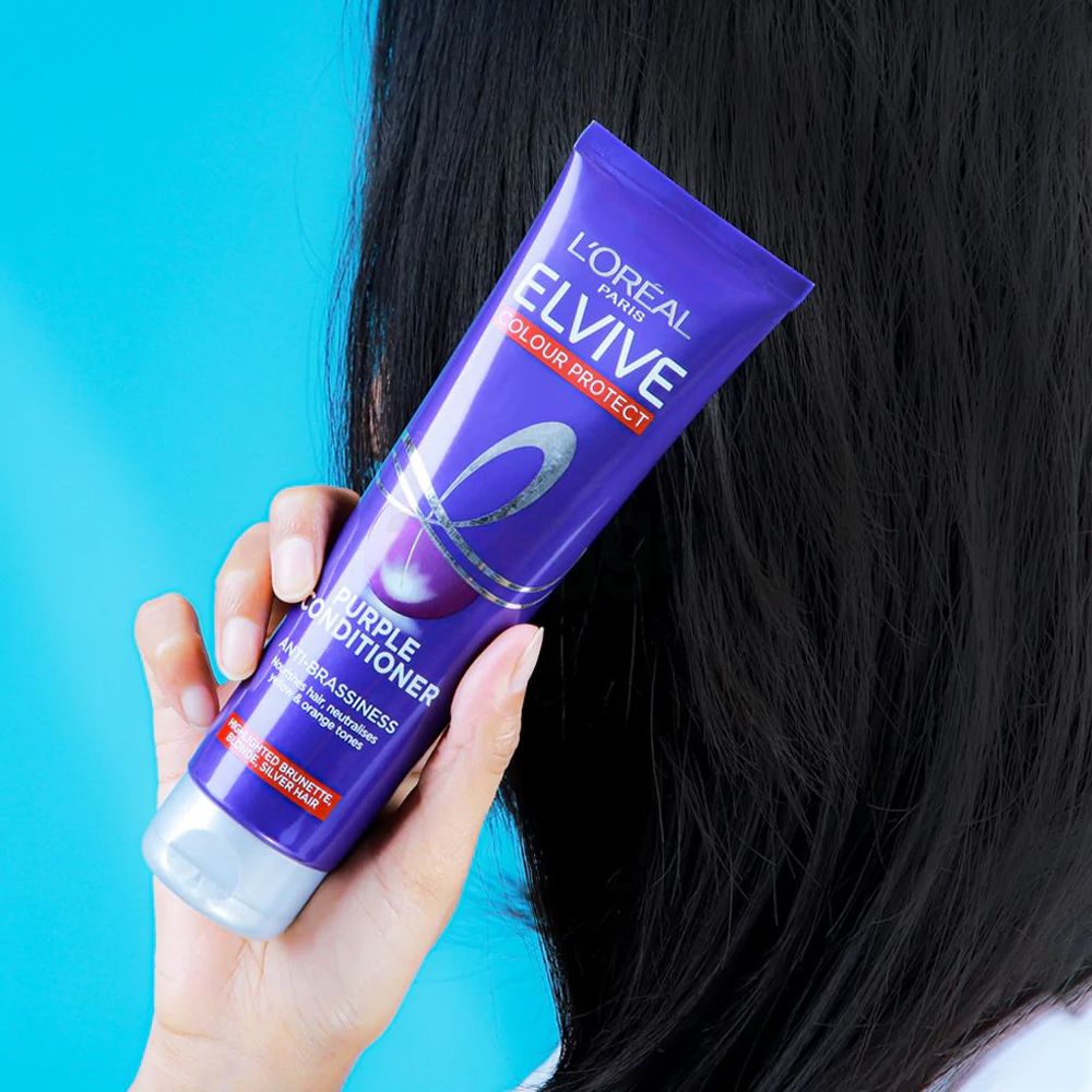 Loreal Paris Elvive Colour Protect Anti-Brassiness Purple Conditioner  