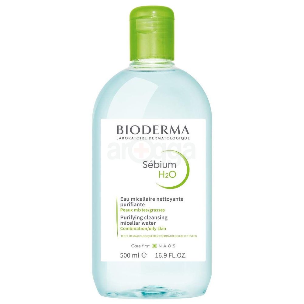 Bioderma Sebium H2O Purifying Micellar Water for Combination & Oily Skin 500ml  