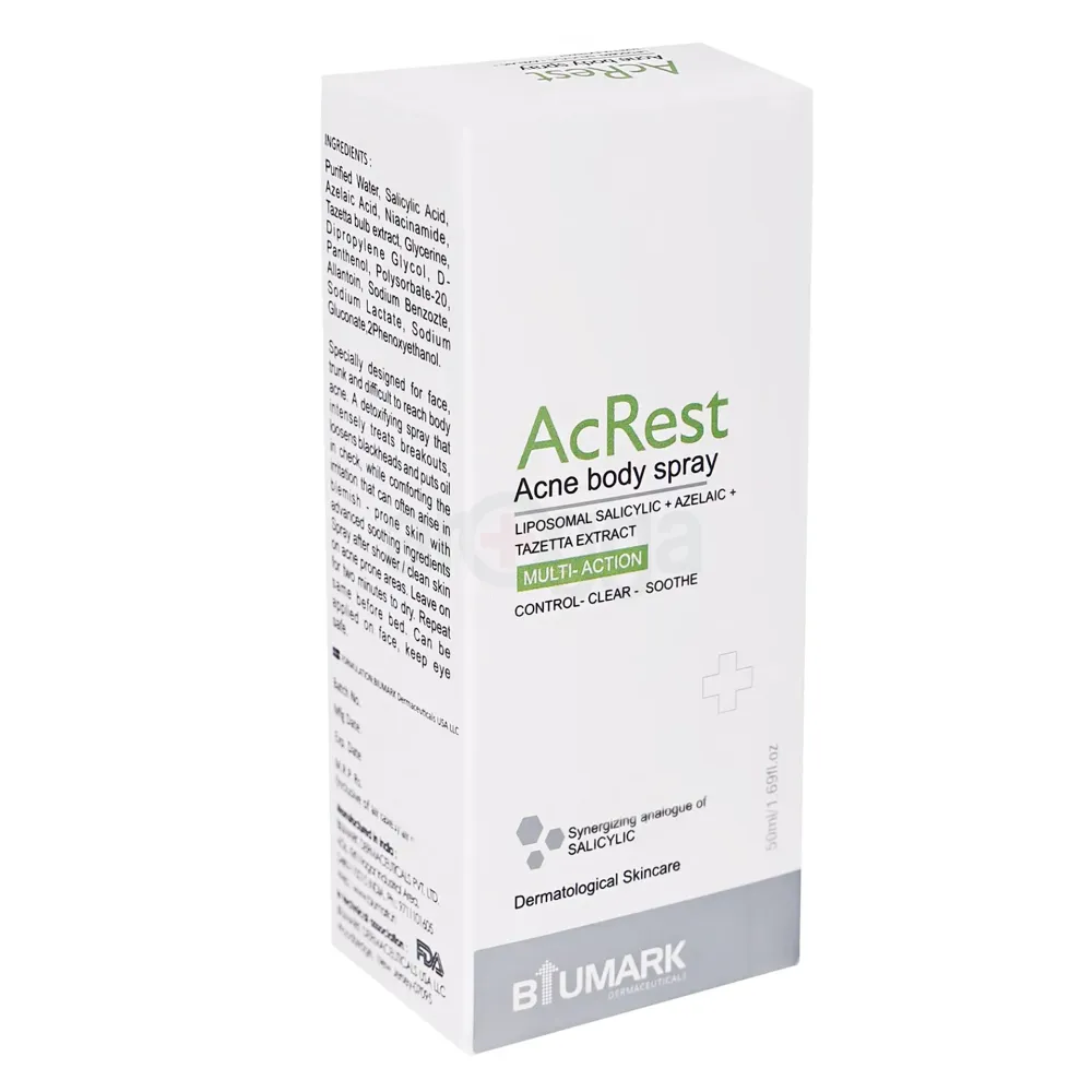 Acrest Acne Cleanser Body Spray 50ml price in Bangladesh | Arogga ...