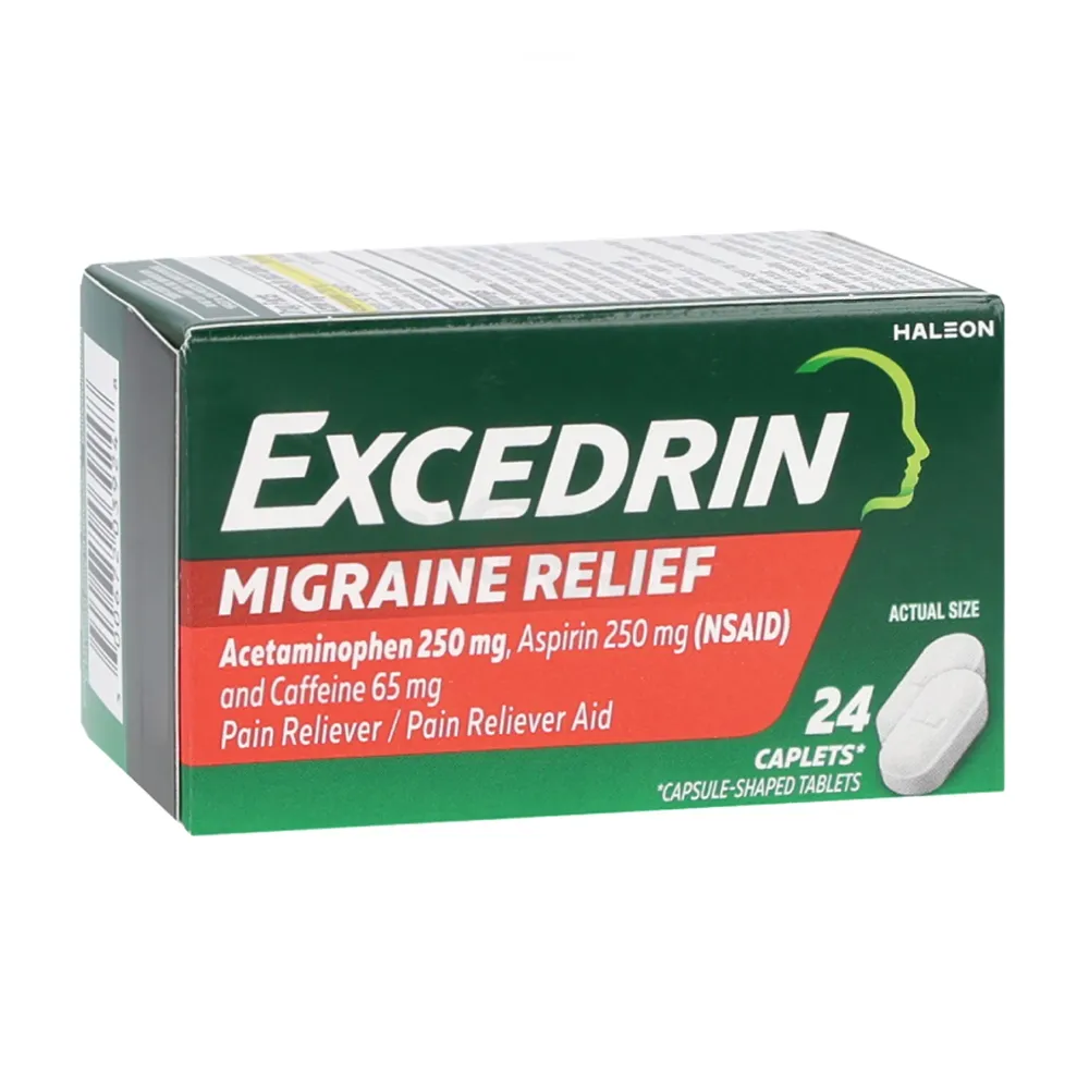 Excedrin Migraine Pain Reliever Caplets  