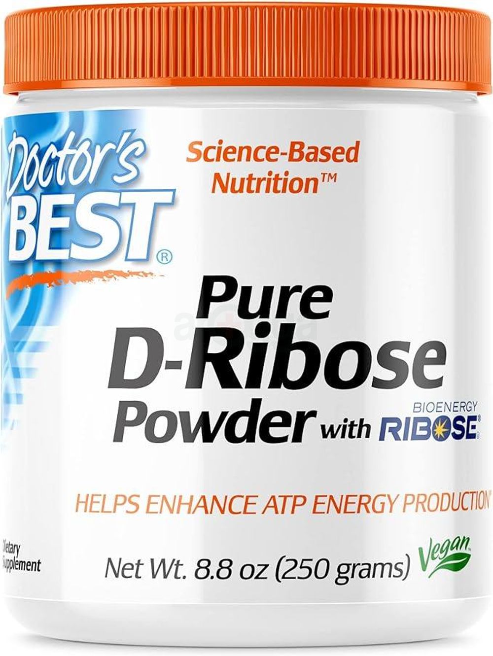 Doctor's Best Non-GMO, Vegan, Gluten-Free, Energy Enhancement D-Ribose with Bioenergy Ribose  