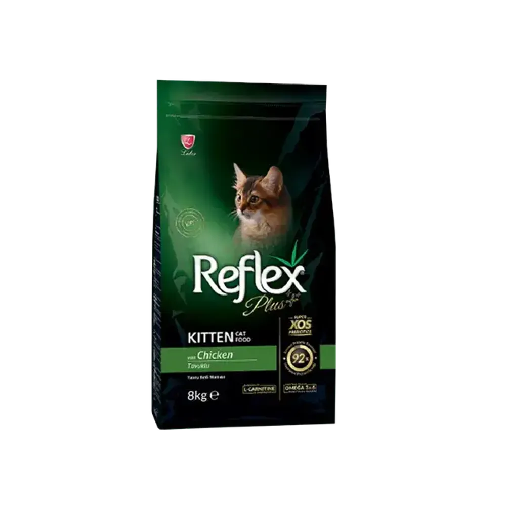 Reflex Plus Kitten Cat Food Chicken 8Kg  
