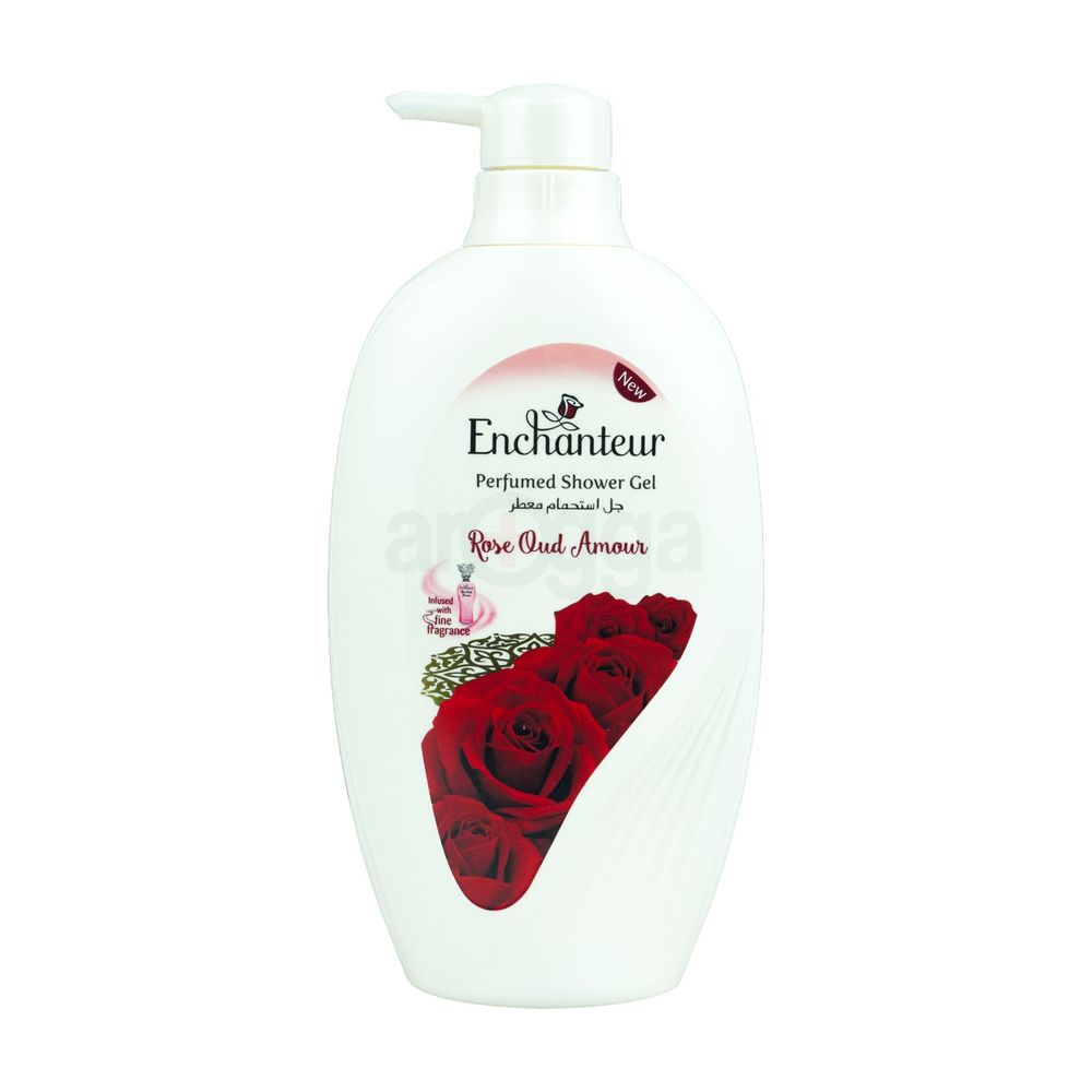 Enchanteur Rose Oud Amour Perfumed Shower Gel  