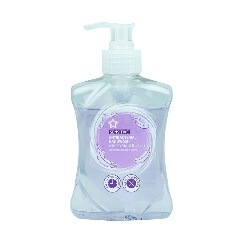 Superdrug Antibacterial Sensitive Handwash 250ml  