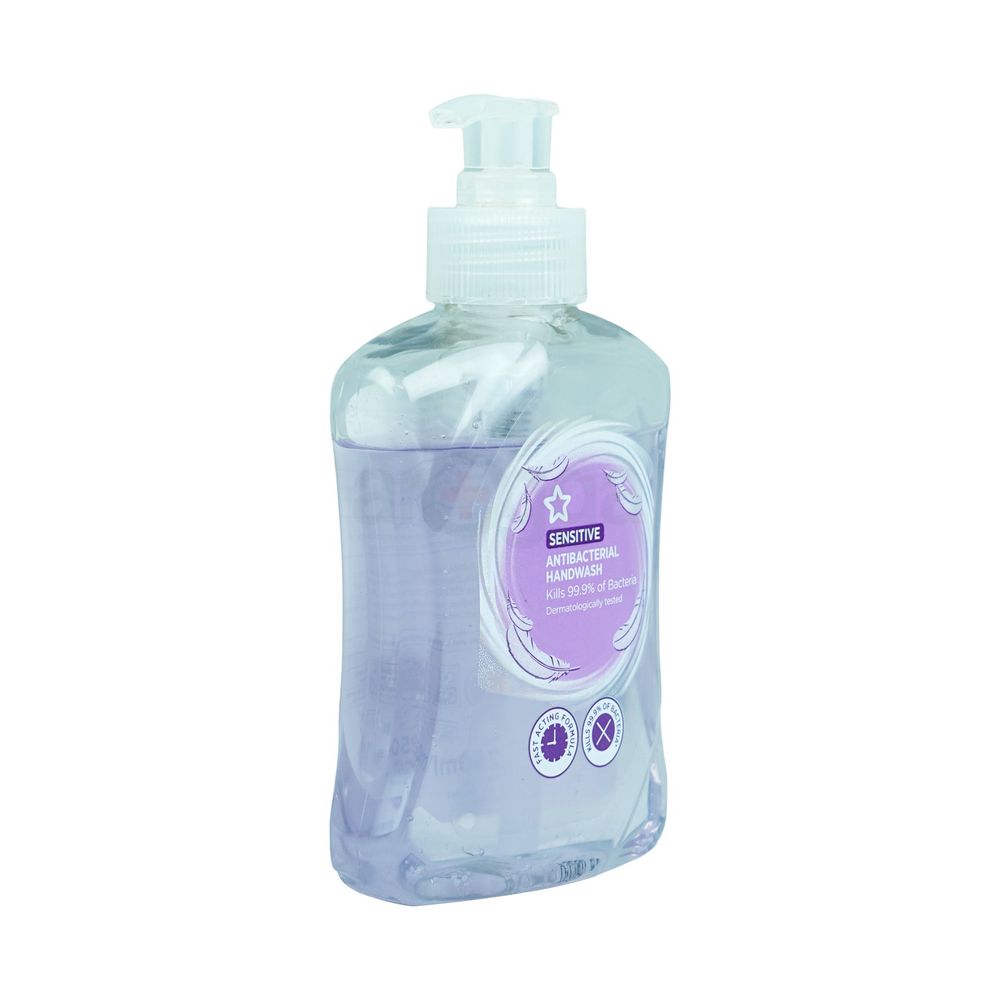 Superdrug Antibacterial Sensitive Handwash 250ml  