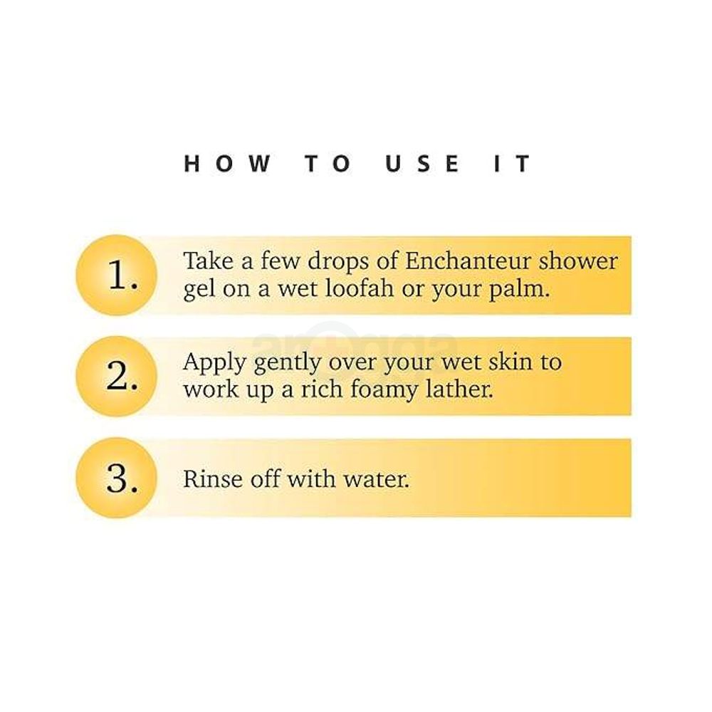 Enchanteur Charming Perfumed Shower Gel 550ml  