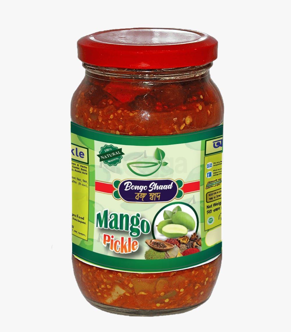 Bongo Shaad Mango Pickle-400gm  