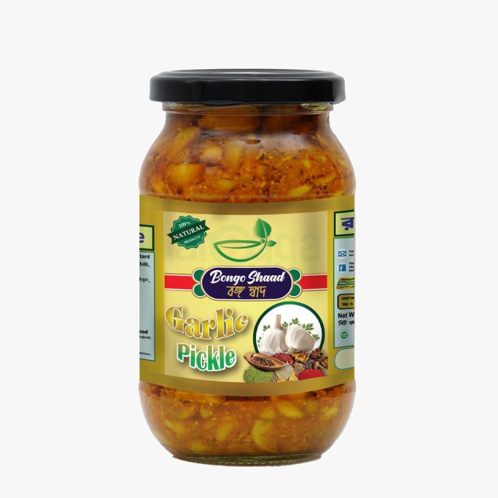 Bongo Shaad Garlic Pickle-200gm  