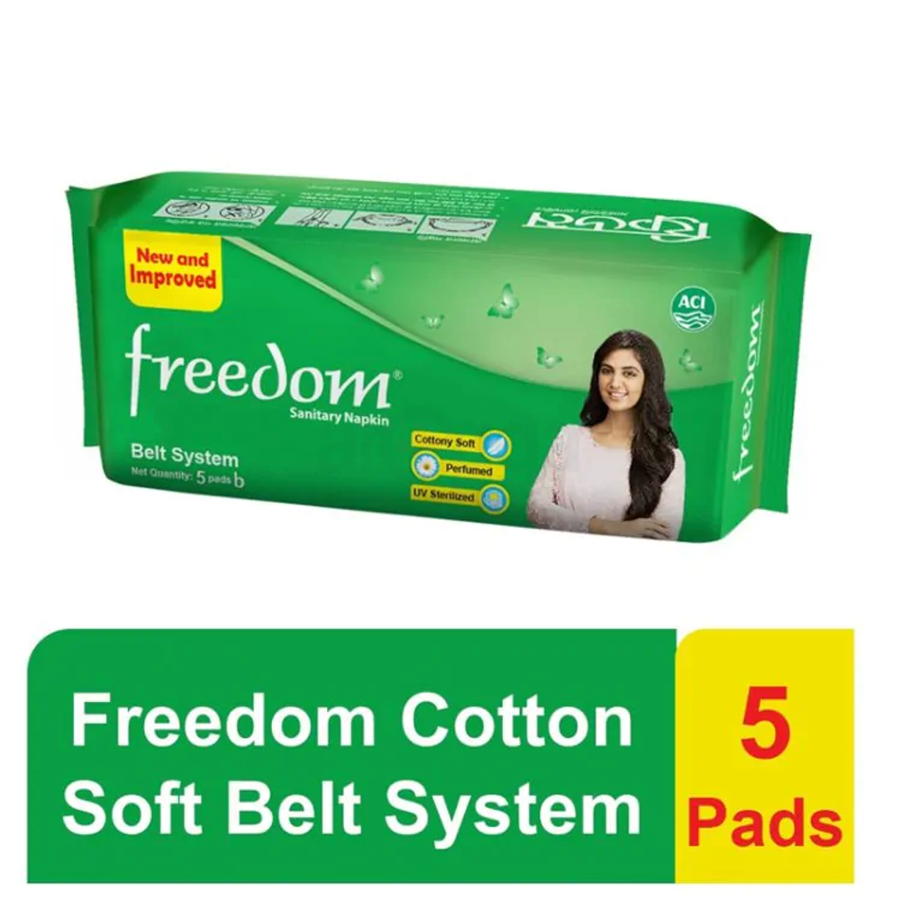 Freedom Cotton Soft Belt System Pads 5pcs  