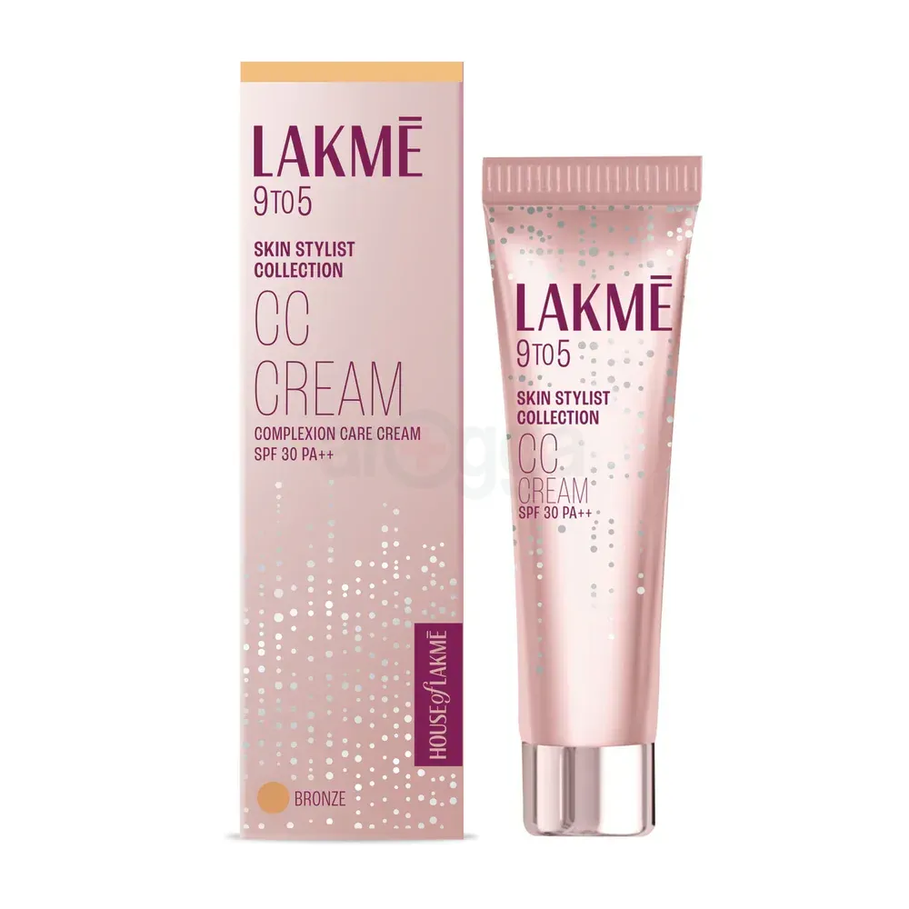 Lakme 9 to 5 Complexion Care CC Cream (Shade- 03 Bronze)  