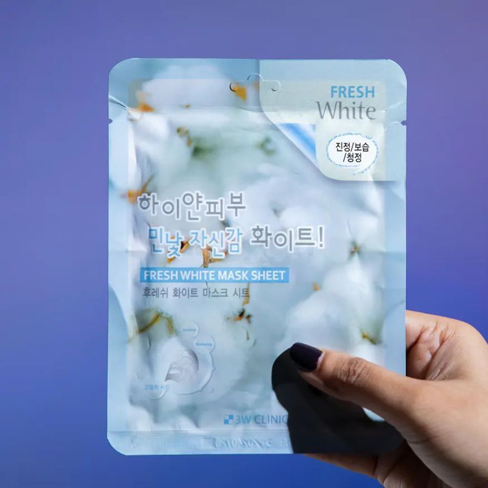 3W Clinic Fresh White Sheet Mask  