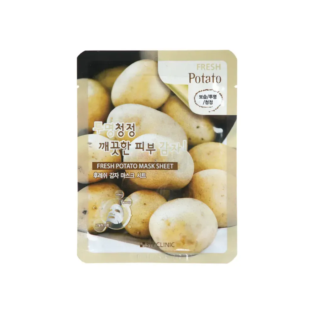 3W Clinic Fresh Potato Sheet Mask  