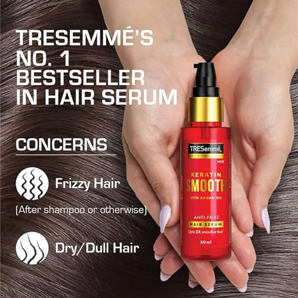 Tresemme Keratin Smooth Anti-Frizz Hair Serum With Argan Oil  