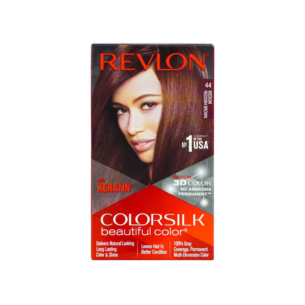 Revlon Colorsilk Beautiful Hair Color-44 Medium Reddish Brown  
