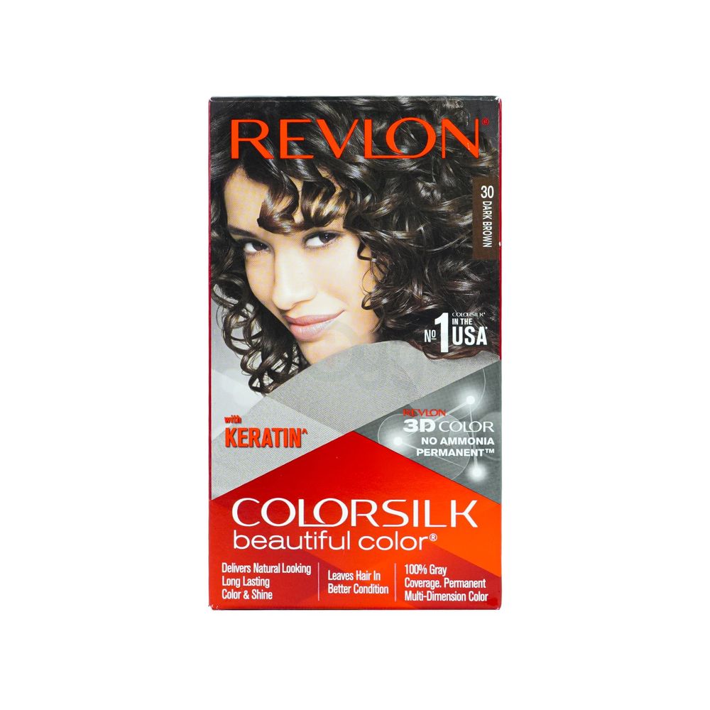 Revlon Colorsilk Beautiful Color-30 Dark Brown  