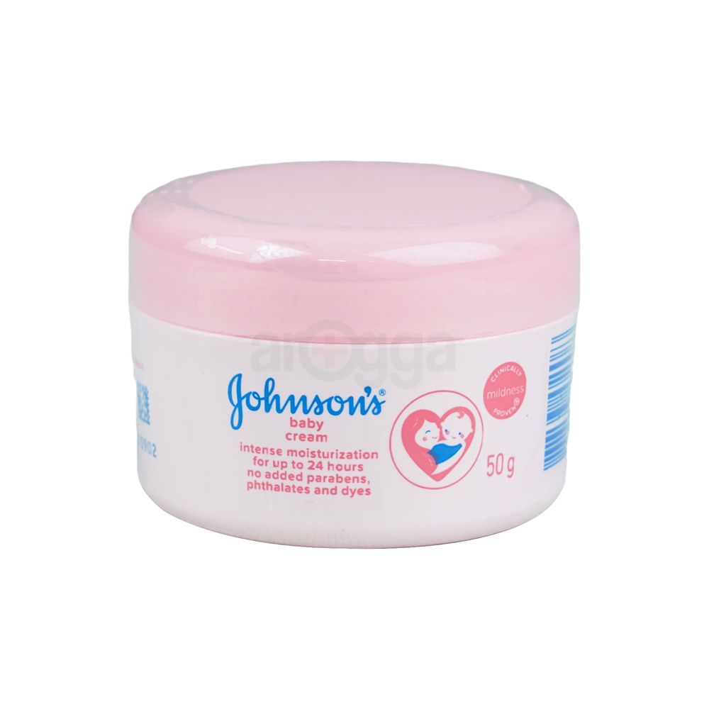 Johnson's Baby Cream for Intense Moisturization  