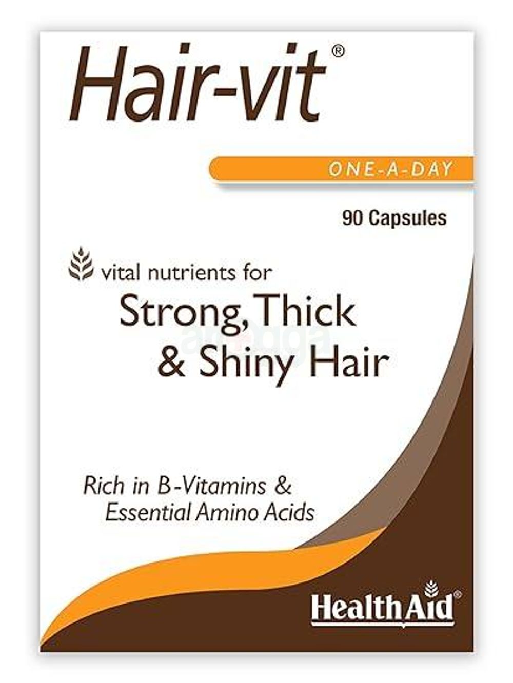 Health Aid Hair-Vit Vital Nutrients 30pcs Capsules for Strong, thick & Shiny Hair  
