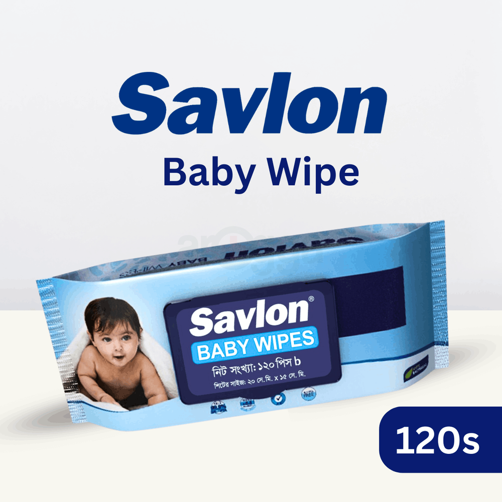 Savlon Baby Wipe 120's Pack  