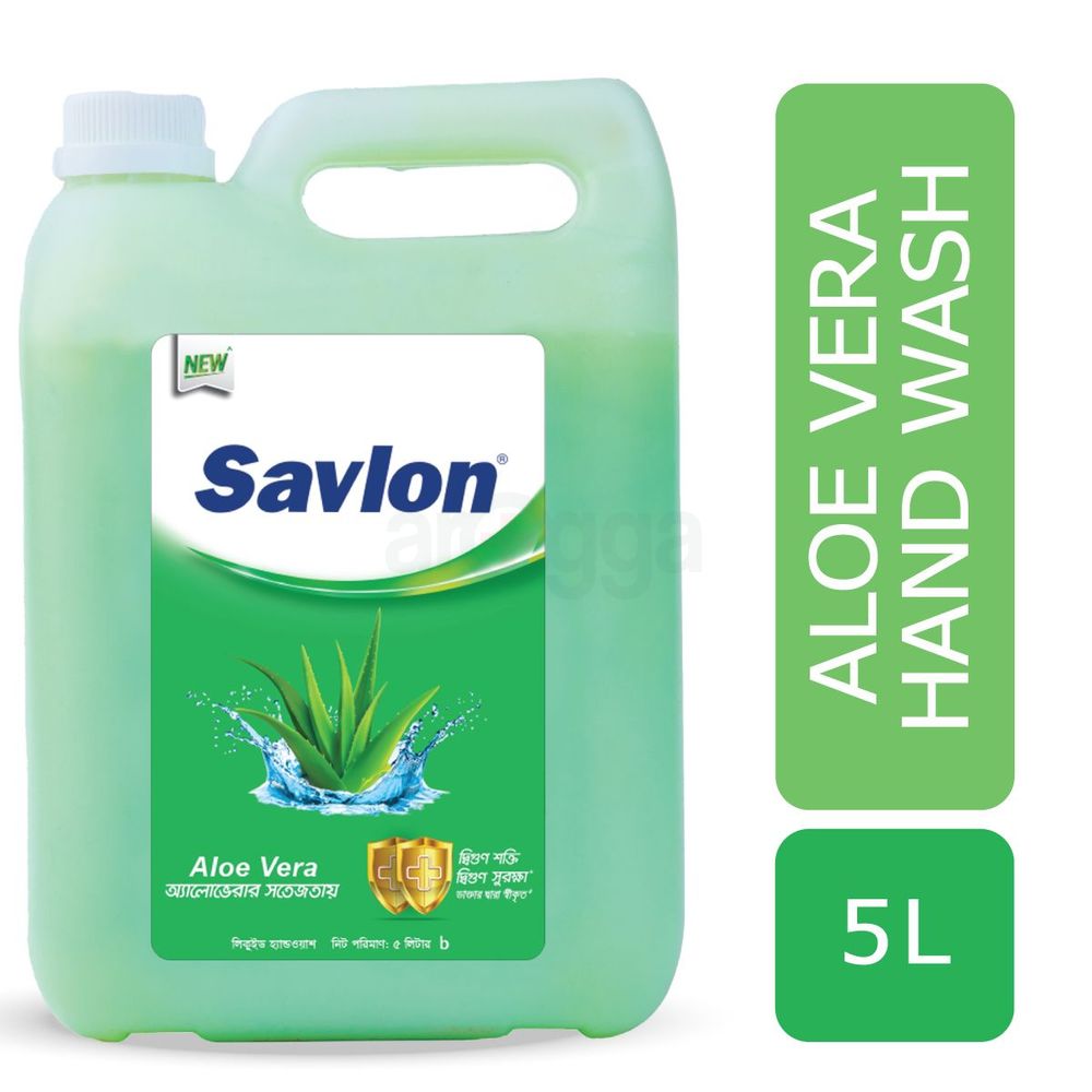 Savlon Aloe Vera Liquid Handwash 5L  