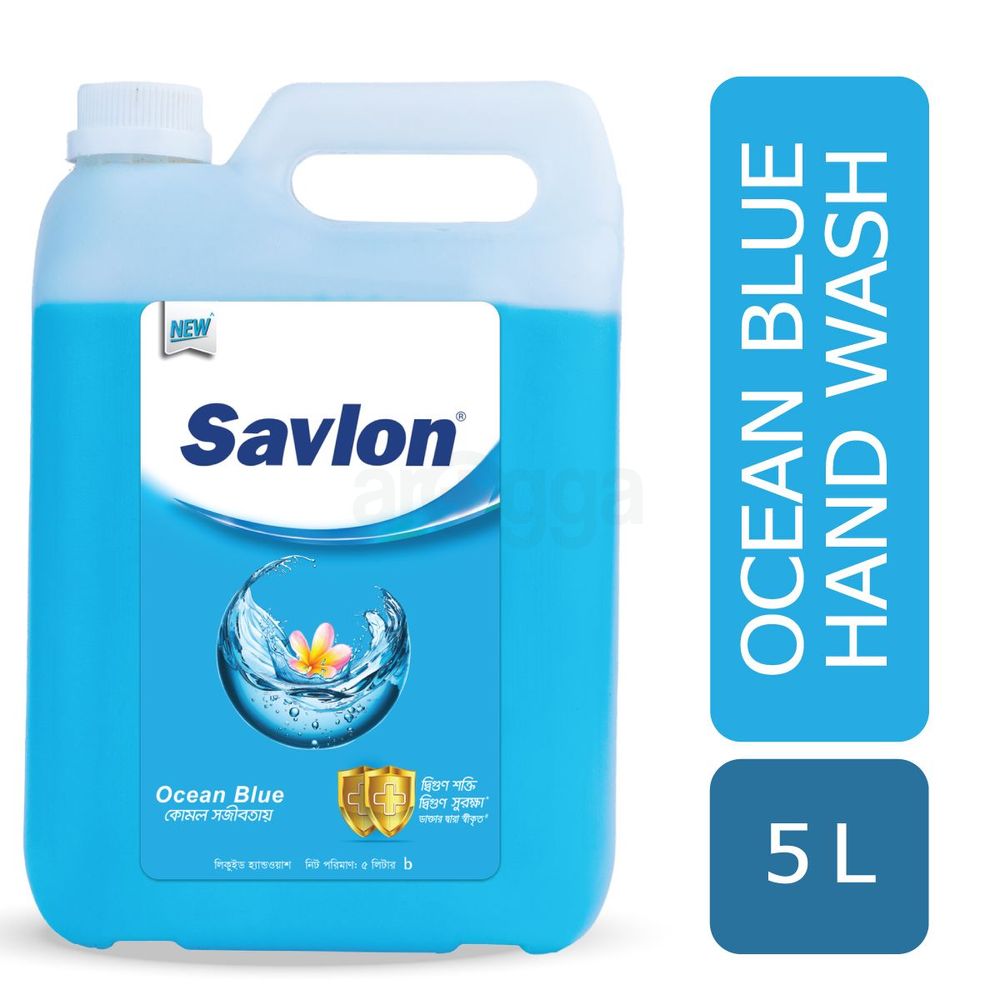 Savlon Liquid Handwash Ocean Blue 5L  