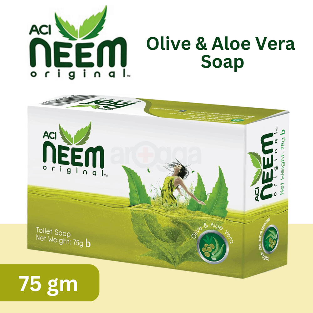 ACI Neem Original Olive & Aloe Vera Soap 75g  