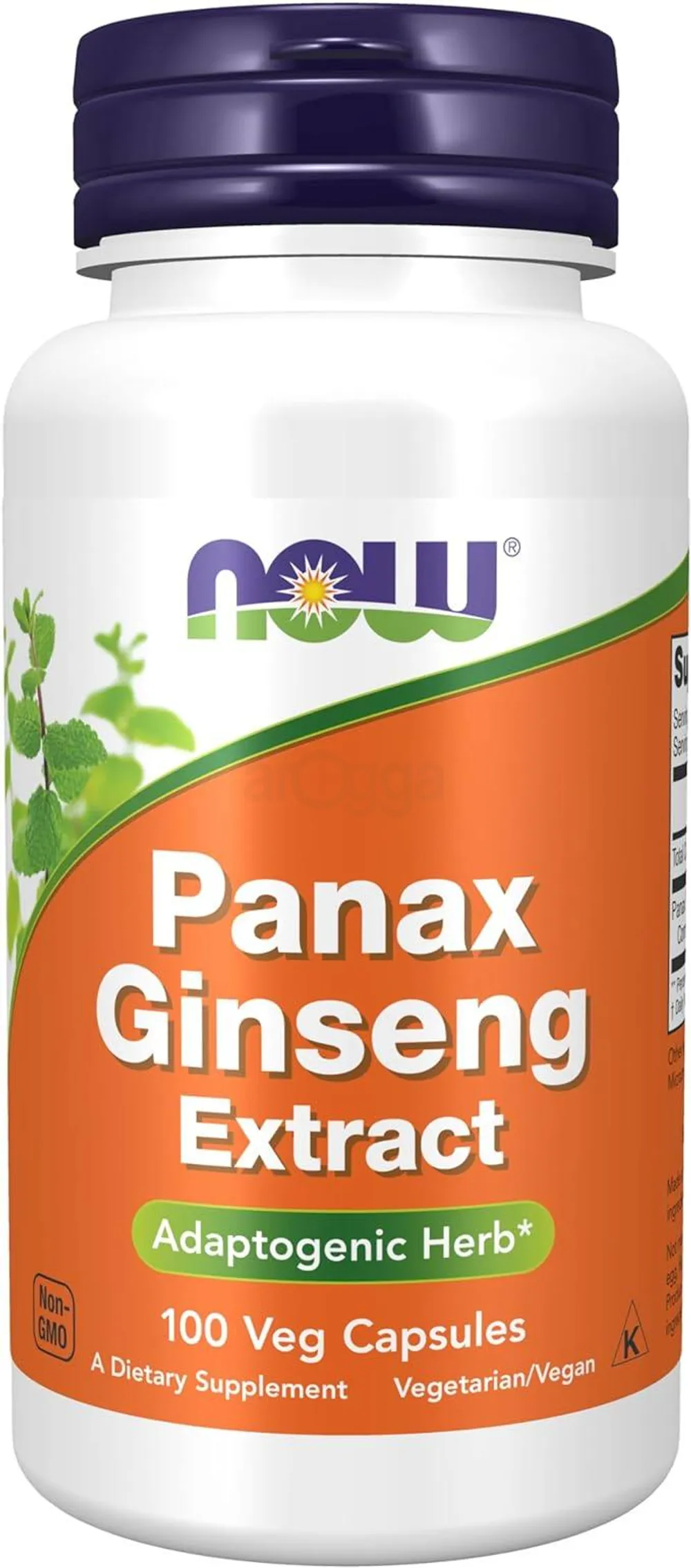 NOW Supplements, Panax Ginseng (Root) 500 mg, Adaptogenic Herb*, 100 Veg Capsules  
