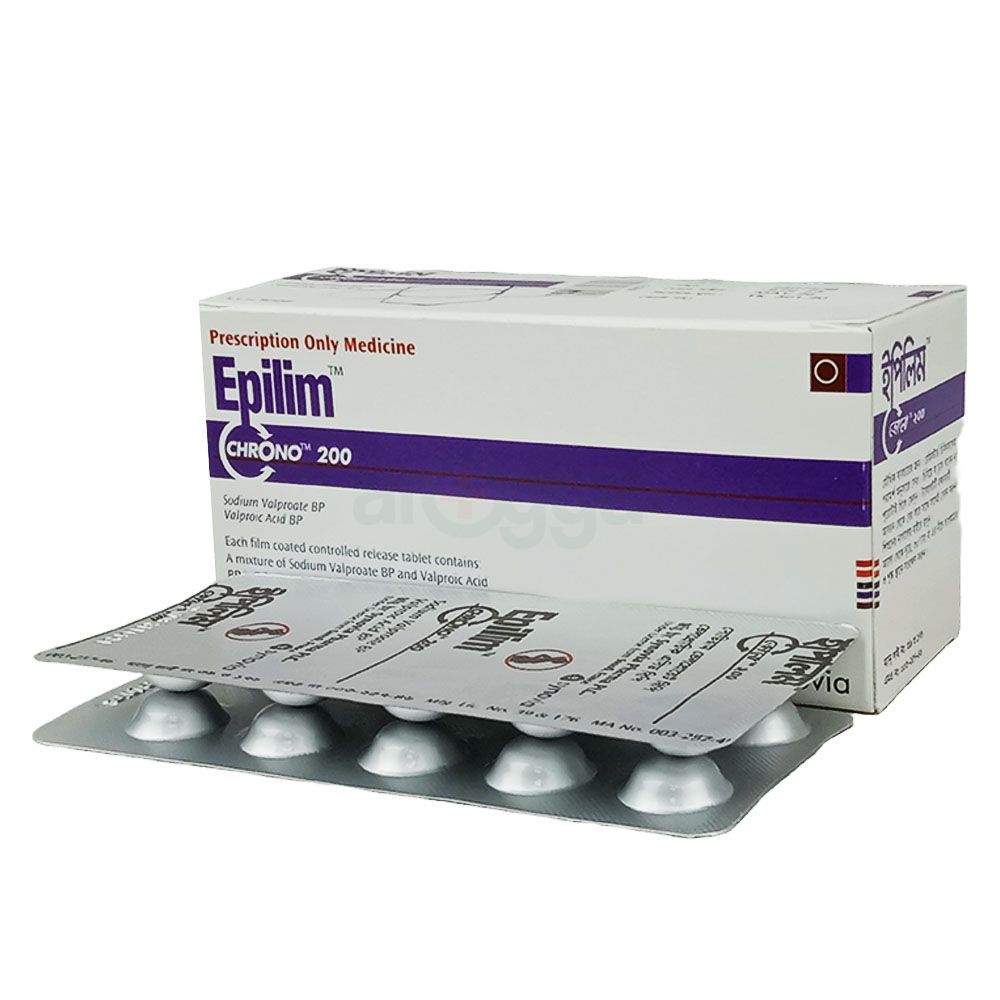 Epilim 200mg Tablet