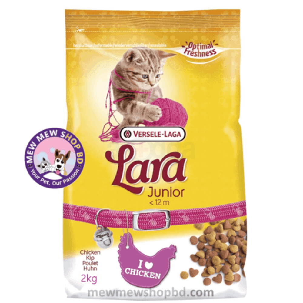 Lara Cat Food Junior Chicken 2kg  