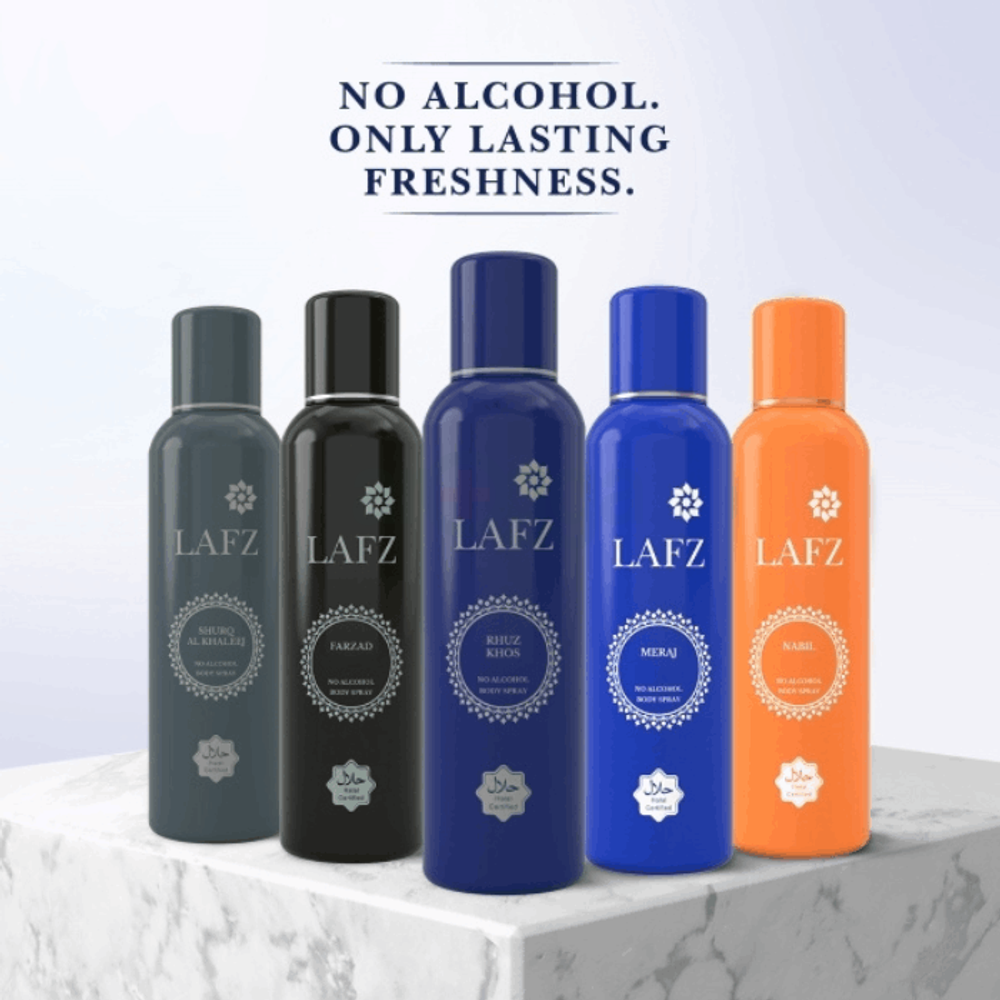 Lafz Rhuz Khos Body Spray 160ml  