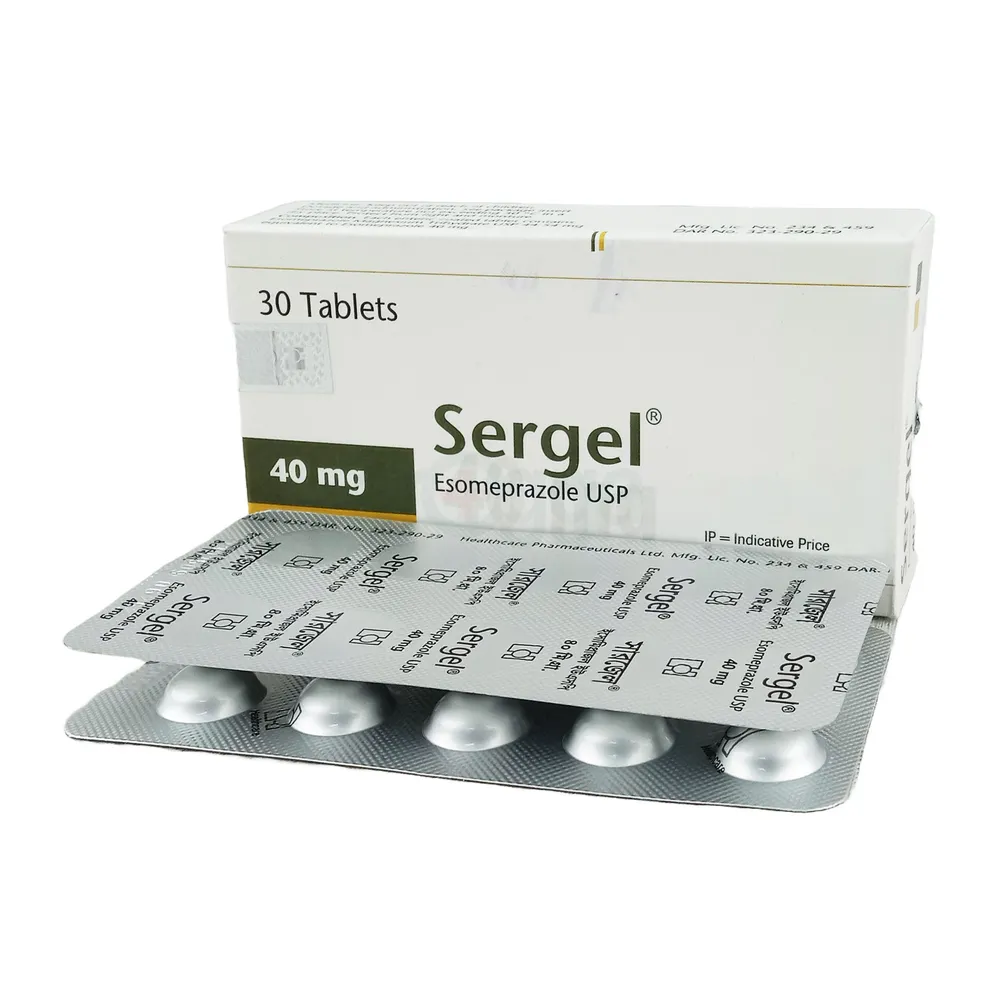 Sergel 40 Tablet 40mg tablet