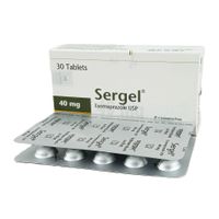 Sergel 40 Tablet 40mg tablet