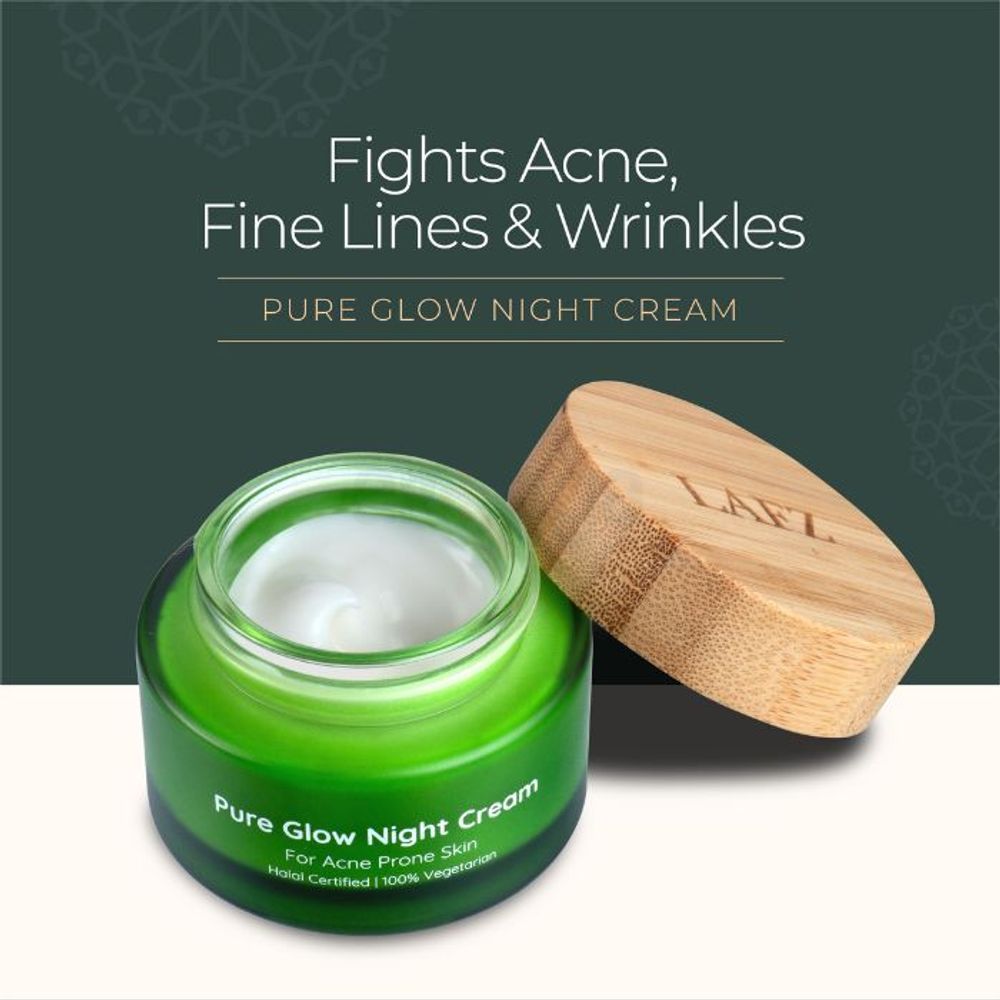 Lafz Organix Pure Glow Night Cream 50gm  