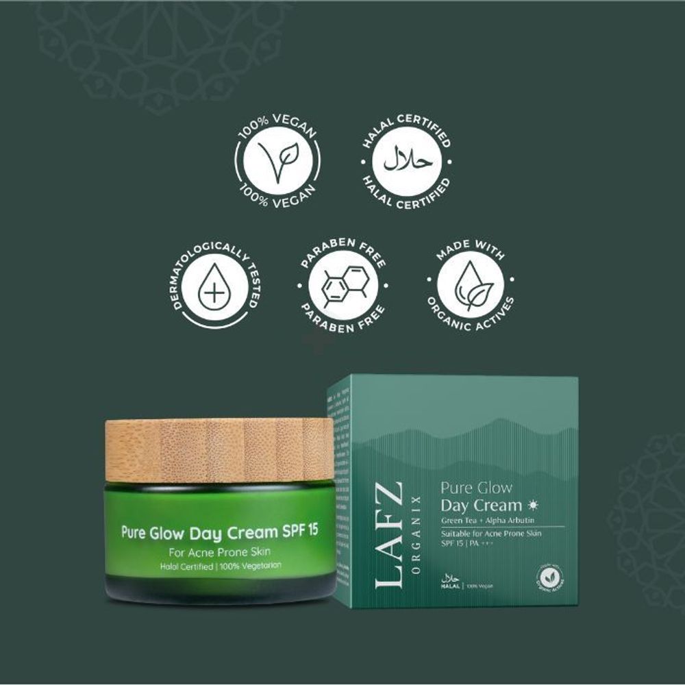 Lafz Organix Pure Glow Day Cream 50gm  