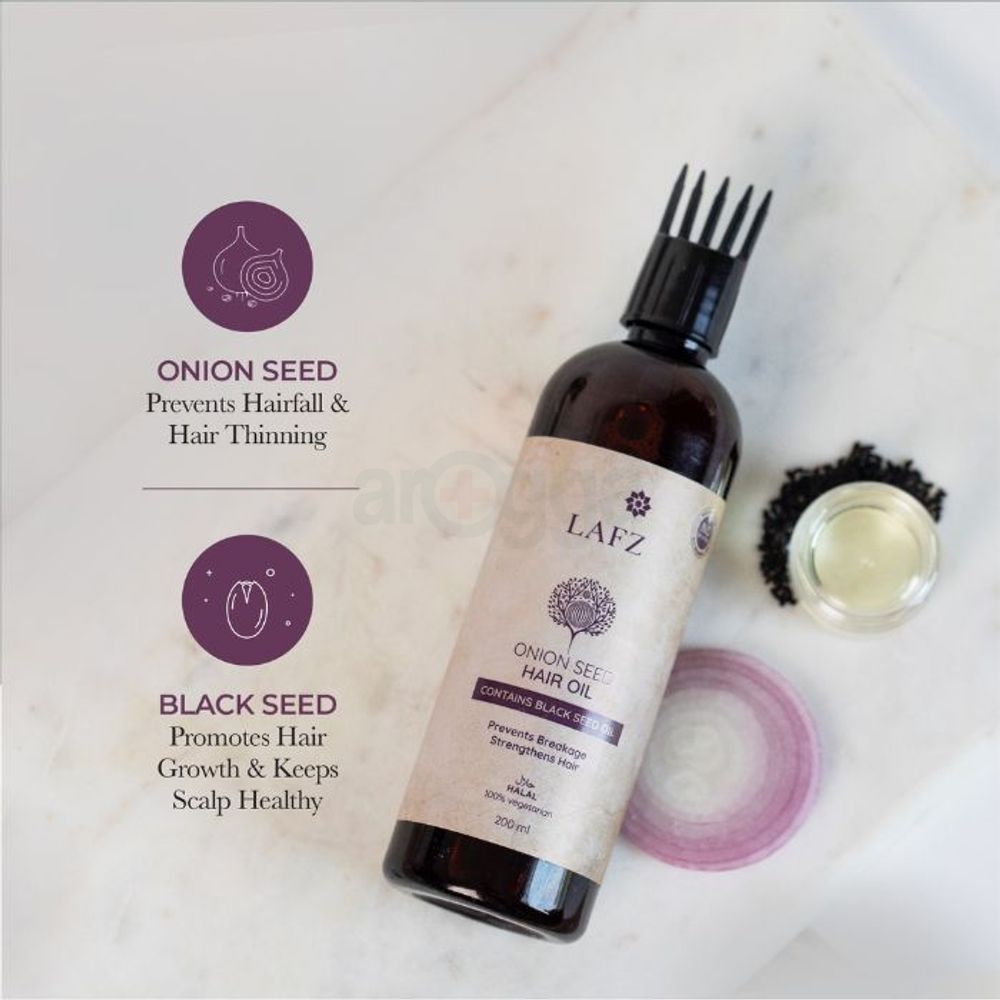 Lafz Onion Seed Hair Oil 100ml  