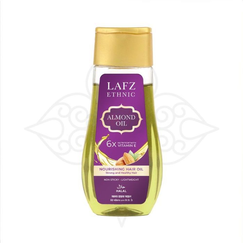 Lafz Ethnic Almond Nourishing Hair Oil 100ml  