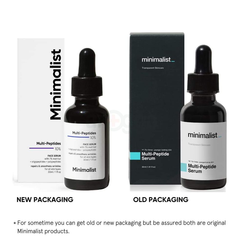 Minimalist Multi Peptides 10% Face Serum for All Skin Type  