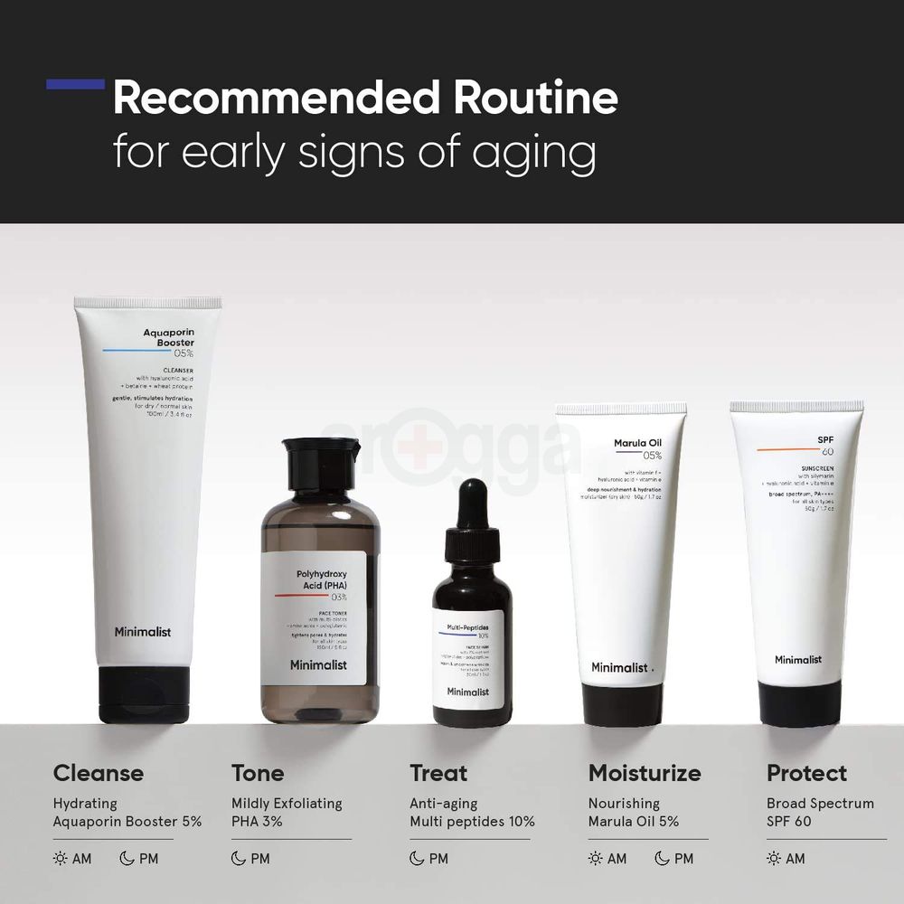 Minimalist Multi Peptides 10% Face Serum for All Skin Type  