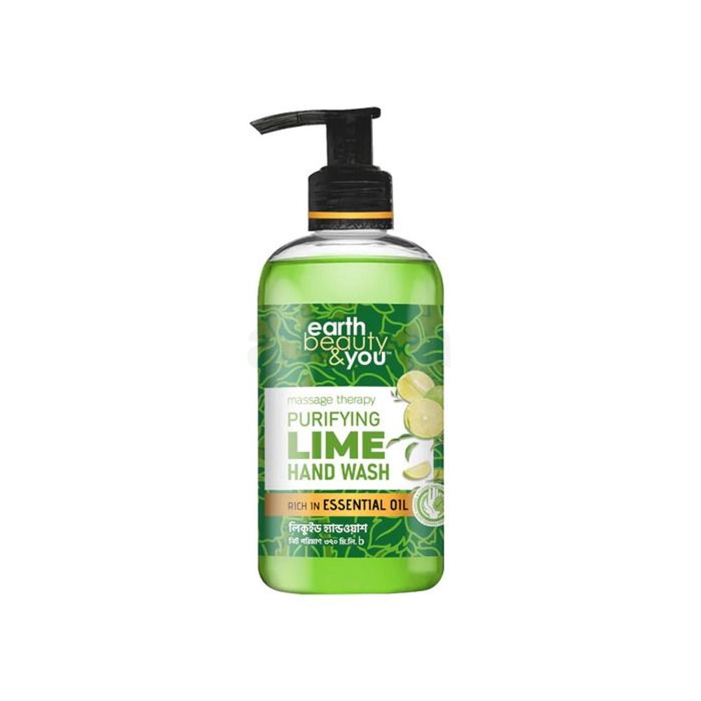 Earth Beauty & You Purifying Lime Hand Wash 370ml  