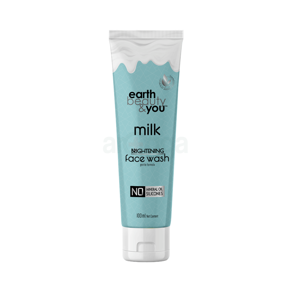 Earth Beauty and You Milk Brightening Face Wash 100ml  